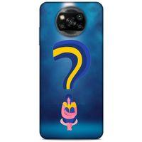 Xiaomi Redmi Poco X3 Kılıf Depresyon (12) Koruyucu Silikon Kırmızı Bordo