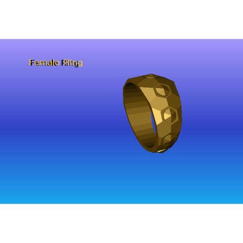 A Dişi Yüzük 3D Baskı (Bu ürün Sadece Plastik parçadır - Almadan Önce Soru Sorabilirsiniz)