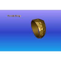 A Dişi Yüzük 3D Baskı (Bu ürün Sadece Plastik parçadır - Almadan Önce Soru Sorabilirsiniz)