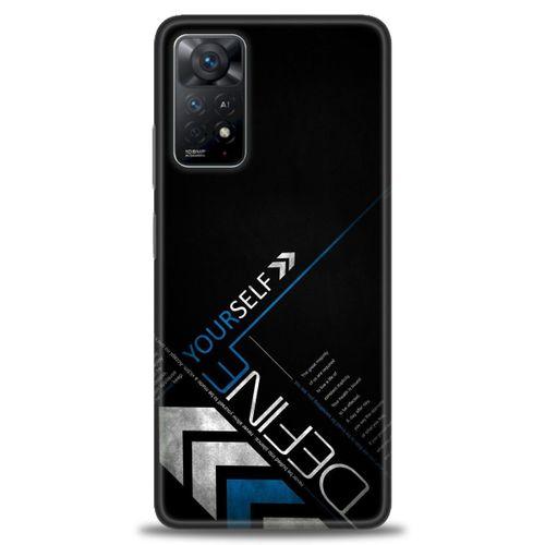 Xiaomi Redmi Note 11 Pro Kılıf HD Baskılı Kılıf - Yourself + Tam Ekran Koruyucu