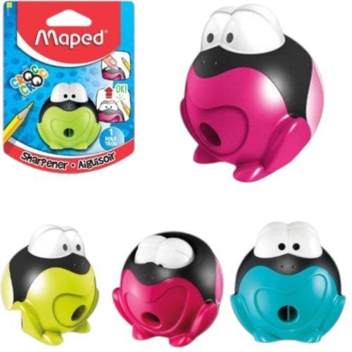 MAPED CROC SİGNAL TEK DELİKLİ KALEMTRAŞ ( 3 Farklı Renkte 3 Adet )