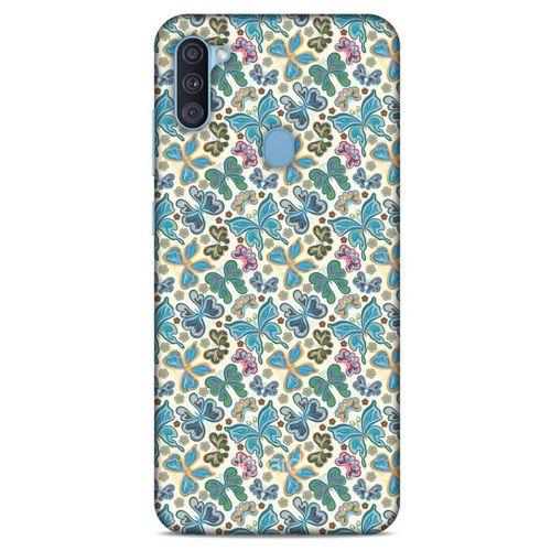 Samsung Galaxy A11 Kılıf Kelebek Etkisi (18) Telefon Kılıfları Şeker Pembe