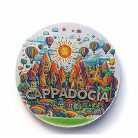 Kapadokya Temalı Silikon Buzdolabı Magneti Model 3