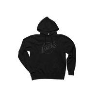 Los Angeles Lakrs Grey Siyah Kapşonlu Sweatshirt Hoodie