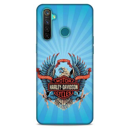 Realme 5 Pro Uyumlu Kılıf Motorsiklet (1) Kılıfı Harley Davidson