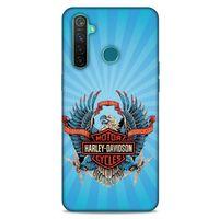 Realme 5 Pro Uyumlu Kılıf Motorsiklet (1) Kılıfı Harley Davidson