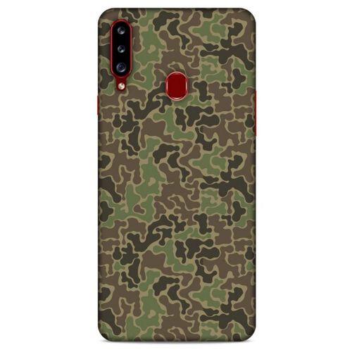 Kamuflaj 92 Samsung Galaxy A20s Kılıf Silikon Kapak