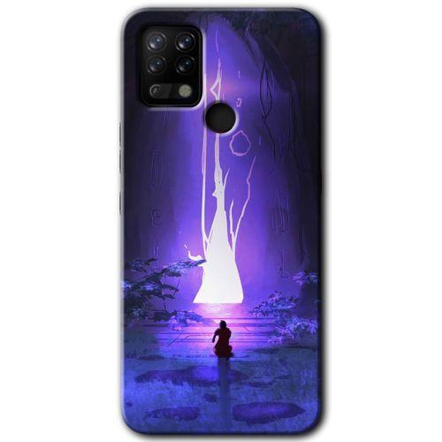 Tecno Pova HD Baskılı Kılıf + 9D Tam Ekran Koruyucu - Wanderer Silhouette