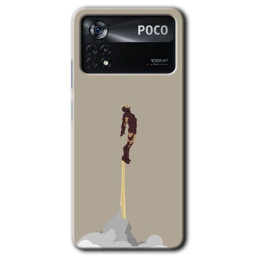 Poco x4 Pro Kılıf HD Desen Baskılı Arka Kapak - İronman-Airport