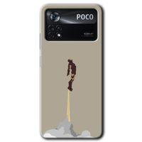 Poco x4 Pro Kılıf HD Desen Baskılı Arka Kapak - İronman-Airport