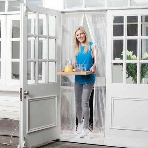 Faytek Mıknatıslı Pencere Kapı Sinekliği Sineklik Tülü Perde 105cm X 205cm