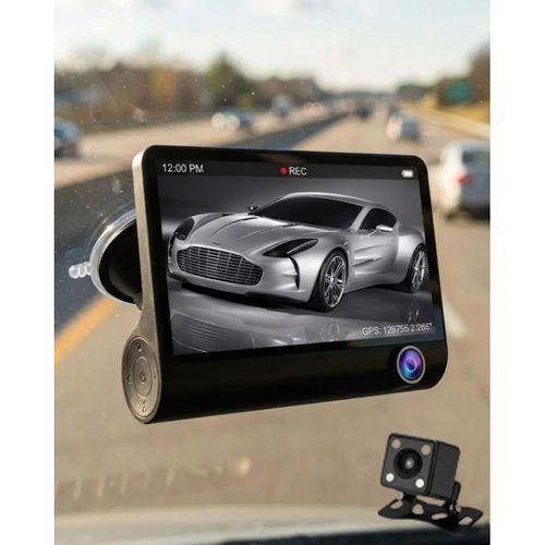 Araç Dvr Kamera Çift Lensli 4 İnç Ekranlı G Sensörlü