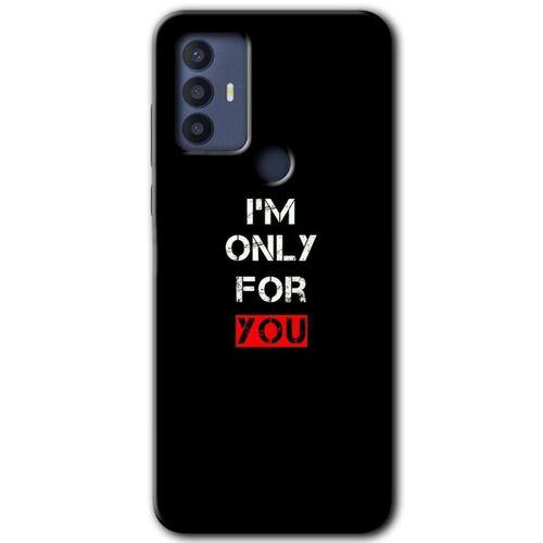 TCL 30 SE Kılıf HD Desen Baskılı Arka Kapak - For You