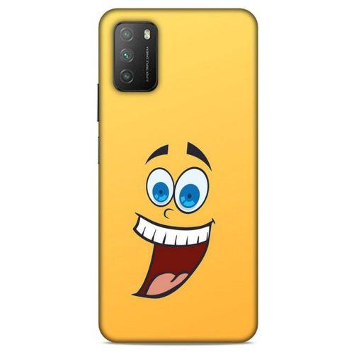 Lopard Xiaomi Poco M3 Uyumlu Kılıf Emojix (72) Tam Koruma Kılıfı