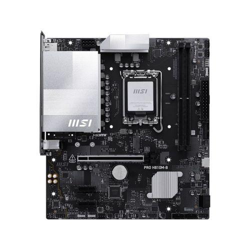 MSI PRO H810M-B DDR5 6400MHz (OC) M.2 mATX 1851P
