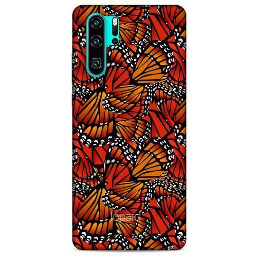 Huawei P30 Pro Kılıf Kelebek Etkisi (5) Koruma Kabı Beyaz Lacivert
