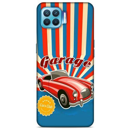 Retro (11) Desen Tam Koruma Renkli Oppo Reno 4 Lite Kılıf