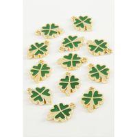 Yonca Tek Kulplu Mineli Bileklik ve Kolye Ucu Aparatı 1 Adet