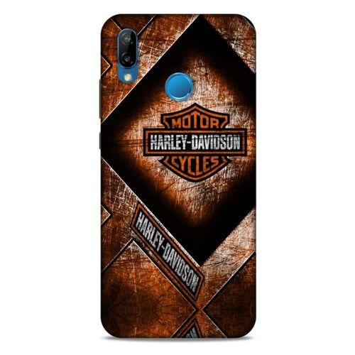 Huawei P20 Lite Uyumlu Kılıf Motorsiklet (14) Lansman Kılıf Harley Davidson