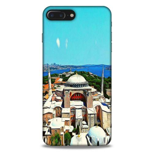 Apple Iphone 7 Plus Kılıf Dünya Mimarisi (10) Full Koruma Kılıfı Ayasofya
