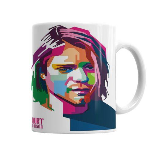 Kurt Cobain Kupa Bardak Porselen