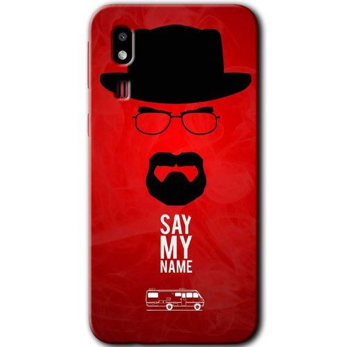 Galaxy A2 Core Kılıf HD Desen Baskılı Arka Kapak - Say My Name
