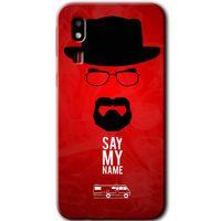 Galaxy A2 Core Kılıf HD Desen Baskılı Arka Kapak - Say My Name