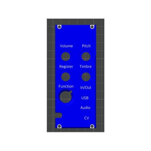 Yazılı Open Theremin V4.4 V4.5 Üst Kasa 3D Baskı (Bu ürün Sadece Plastik parçadır - Almadan Önce Soru Sorabilirsiniz)