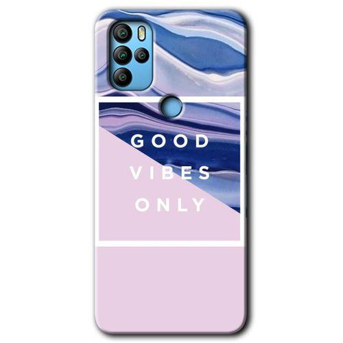 General Mobile GM 21 Pro Kılıf HD Desen Baskılı Arka Kapak + Temperli Cam - Good Vibes