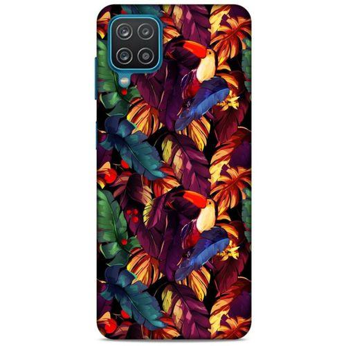 Lopard Samsung Galaxy A12 Uyumlu Kılıf Botanix (89) Liquid Crystal Kılıf