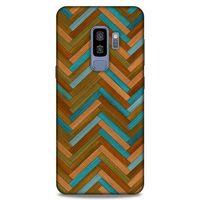 Lopard Samsung Galaxy S9 Plus Uyumlu Kılıf Wood'X (38) Neo Hybrid Kılıf Desenli