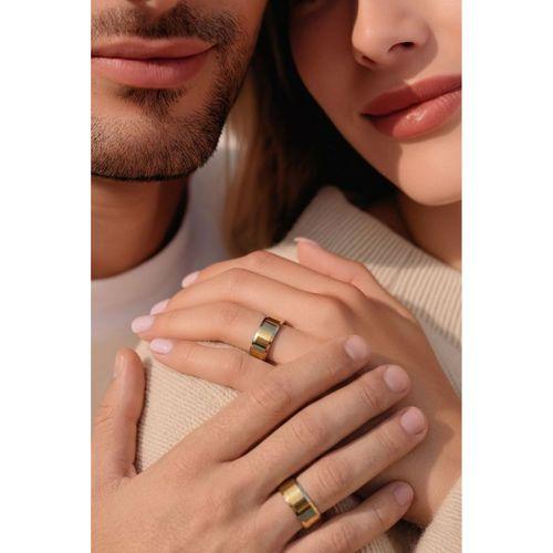 Monalisa Home Çelik 21 Numara Unısex Alyans Yüzük