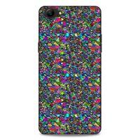 Lopard Oppo A79 Uyumlu Kılıf Soyut Sanat (31) Baskılı TPU Kılıf