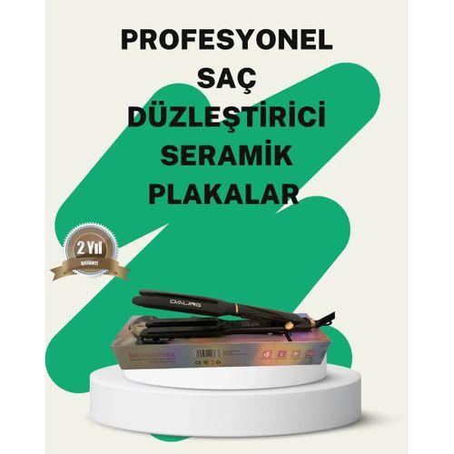 Daling Profesyonel Saç Düzleştirici Seramik Yüzey Tüm Saç Tipleri İçin