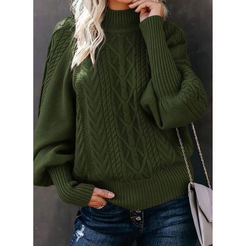 Kadın Uzun Kollu Balıkçı Yaka Triko Kazak