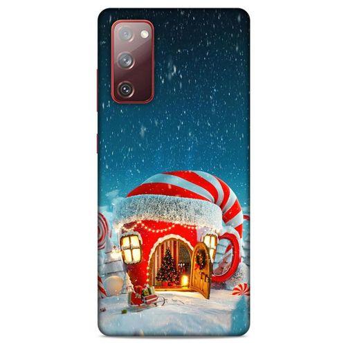 Samsung Galaxy S20 Fe Kılıf Snowix (1) Kılıfı Kırmızı Beyaz
