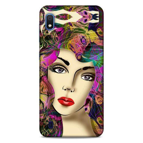 Lopard Samsung Galaxy A10 Uyumlu Kılıf Sürreal Yüzler ♀ (17) Tasarım Kılıf Baskılı