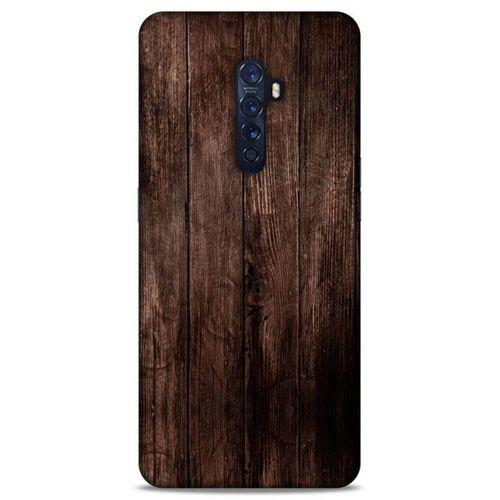Lopard Oppo Reno 2 Uyumlu Kılıf Wood'X (2) Kabı Desenli