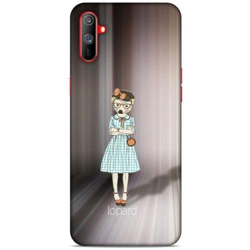Oppo Realme C3 Kılıf FunnyMaX (34) Slim Armor Kılıf Kahverengi