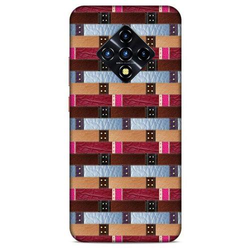 Lopard İnfinix Zero 8 Uyumlu Kılıf Patchwork (45) Back Cover