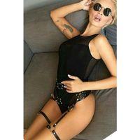 Deri Fantezi Jartiyer Harness - Brf725