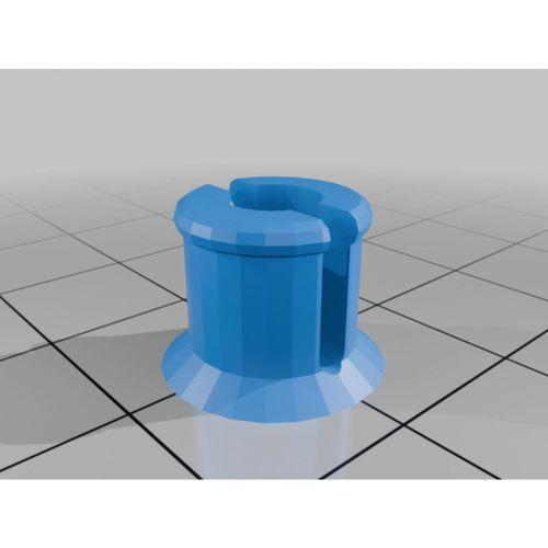 3D baskı esnek snap klips