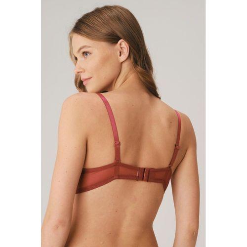 Balenli Destekli Dolgulu Askıları Çıkabilen Yaka Detaylı T-shirt Sütyeni