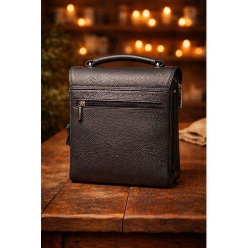 Hakiki Deri Unisex El Çantası Erkek & Kadın Için En Iyi Hediye VS.BLKT.0951