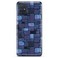 Samsung Galaxy M51 Kılıf Baskılı Özel Seri Taşlı (12) Koruyucu Silikon