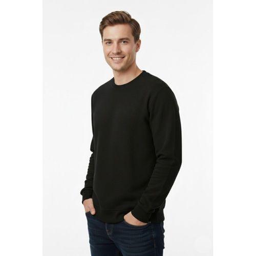 Erkek Büyük Beden Sıfır Yaka Selanik Sweatshirt BGL-ST04927
