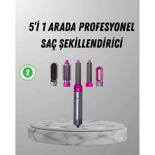 5’i 1 Arada Saç Şekillendirici Set Kuaför Düzeyinde Performans Ve Ergonomik Tasarım