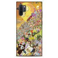 Samsung Galaxy Note 10 Plus Uyumlu Kılıf Rick And Morty (37) Silicone Cover Slick Morty