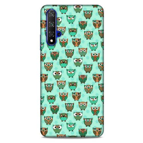 Baykuşlar (23) Desenli Silikon Kapak Telefon Kabı Huawei P Smart S Y8P Kılıf
