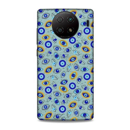 Lopard Xiaomi Redmi Note 9 5g Uyumlu Kılıf Nazarium (34) Slim Armor Kılıf